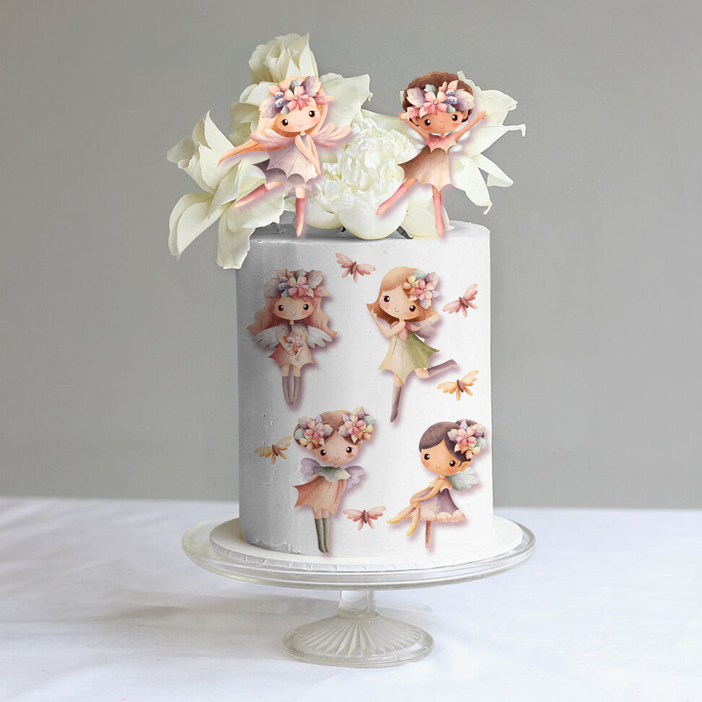 Fairy & Butterfly Edible Icing Characters