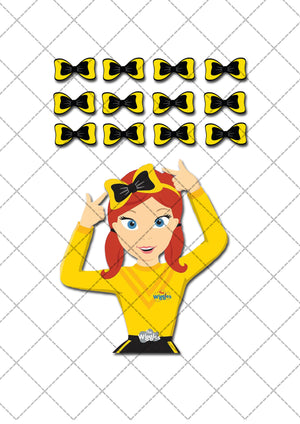 Emma Wiggle Bows Edible Icing Cutout Characters