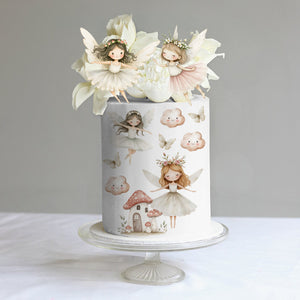 Fairy & Butterfly Edible Icing Cutout Characters