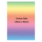 Custom Costco Cake Size Edible Icing Image Cake Topper