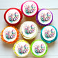 Easter Eggs Pre-cut Edible Cupcake or Cookie Toppers