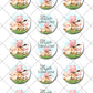 Baby Farmyard Animals Pre-cut Edible Cupcake or Cookie Toppers