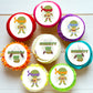 TMNT Edible Cupcake Toppers