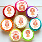 Emma Memma Pre-cut Edible Cupcake or Cookie Toppers