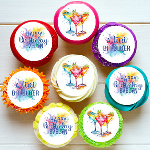 A Tini Bit Older Pre-cut Edible Cupcake or Cookie Toppers
