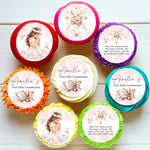 First Holy Communion Pre-cut Edible Cupcake or Cookie Toppers