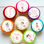 Cute Fairies Pre-cut Edible Cupcake or Cookie Toppers