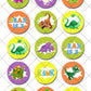 Dinosaur Edible Cupcake Toppers