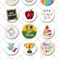 Teacher Thank You Pre-cut Edible Cupcake or Cookie Toppers