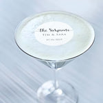 Wedding Engagement Birthday Edible Cocktail Drink Toppers