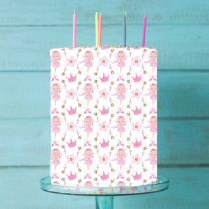 Fairies Edible Icing Cake Wrap