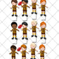 AFL West Coast Fremantle Carlton Pre-cut Edible Stand-Up Wafer Card Cupcake Toppers
