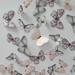 Pink Pre-cut Edible Wafer Paper Butterflies