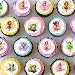 Fairies Fairy Mini Edible Cupcake or Cookie Toppers