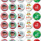 Elf on the Shelf Pre-cut Mini Edible Cupcake or Cookie Toppers
