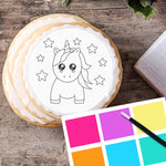 Unicorn Horse Pre-cut PYO Cookie Toppers