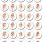 Fairies Pre-cut Mini Edible Icing Cupcake or Cookie Toppers