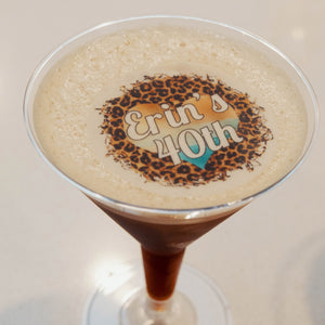 I Do Crew Wedding Engagement Hens Edible Cocktail Drink Toppers