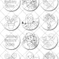 Mothers Day Pre-cut PYO Cookie Toppers