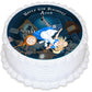 Alice in Wonderland Pre-cut Round Edible Cake Topper