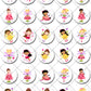 Fairy Fairies Pre-cut Mini Edible Cupcake or Cookie Toppers