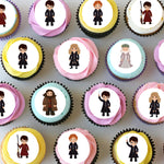 Harry Potter Inspired Pre-cut Mini Edible Cupcake or Cookie Toppers