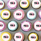 Hens Bachelorette Cheeky Pre-cut Mini Edible Cupcake or Cookie Toppers