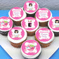 Pamper Spa Party Edible Cupcake Toppers