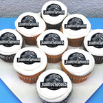Jurassic World Edible Cupcake Toppers