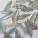 Pre-cut Edible Wafer Feathers