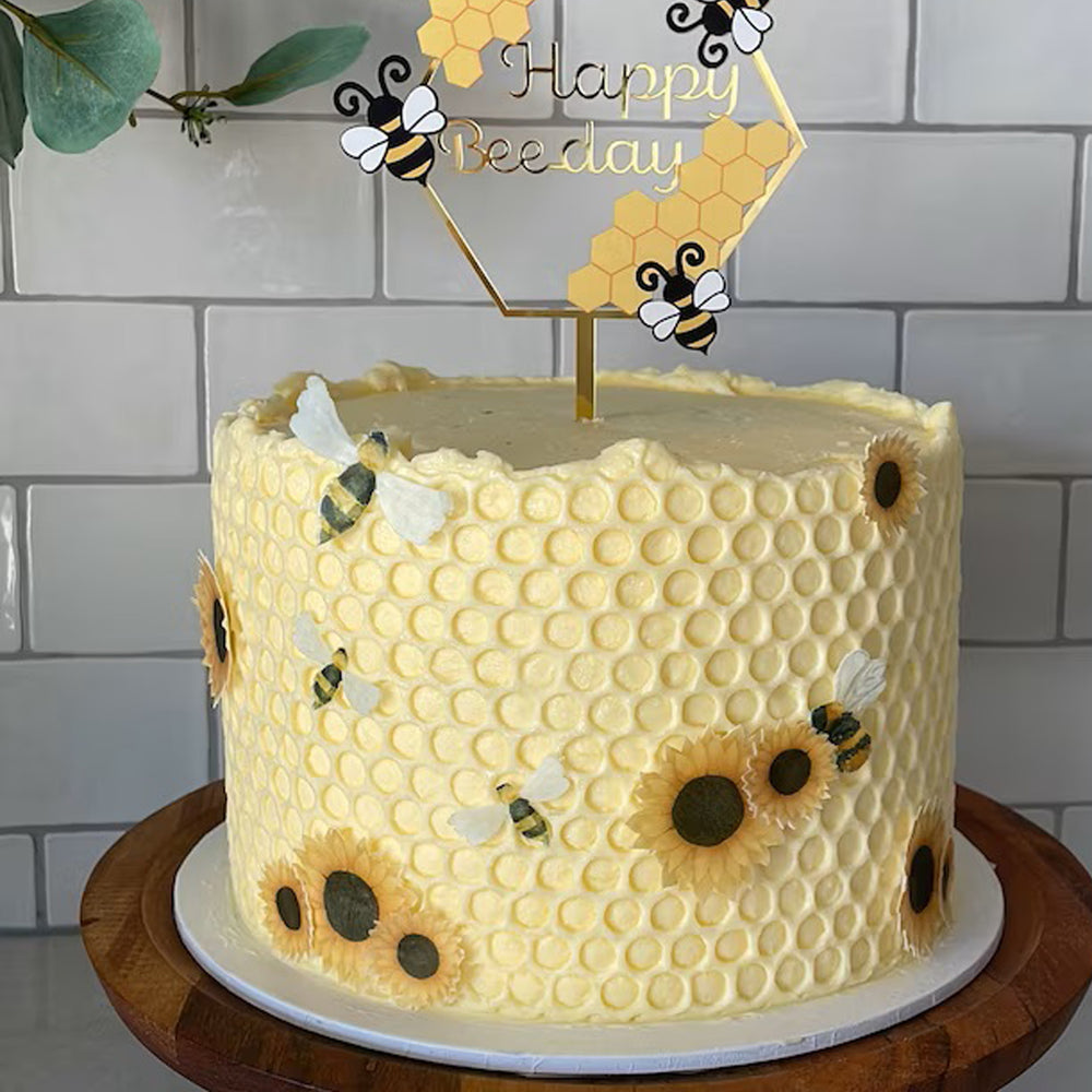 Pre-cut Edible Wafer Bees