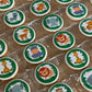 Jungle Animal Safari Pre-cut Edible Icing Cupcake or Cookie Toppers
